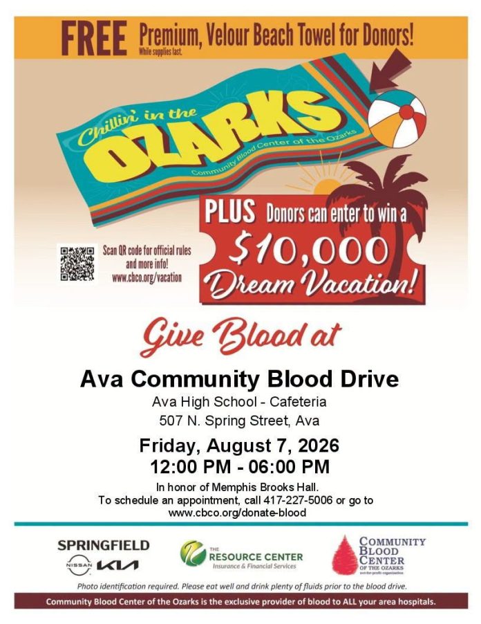 Give Blood in Ava