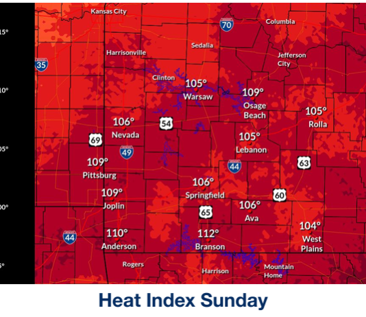 Heat Advisory Elevated and Extended Through to Sunday, Amid Rising Temperatures