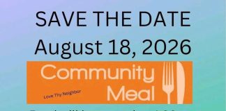 Mountain View Community Meal August 18th