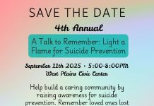 A Talk to Remember: Light a Flame for Suicide Prevention September 11th