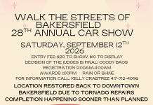 Walk the Streets of Bakersfield September 12