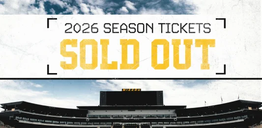 Mizzou Football 2026 Season Tickets Sold Out