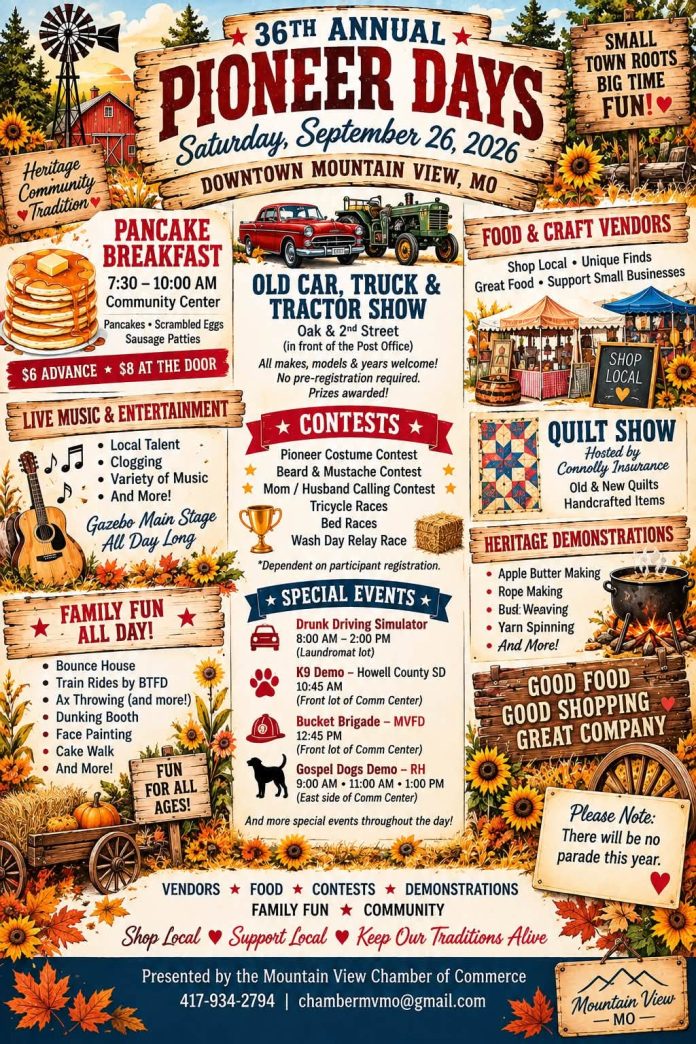 36 Pioneer Days