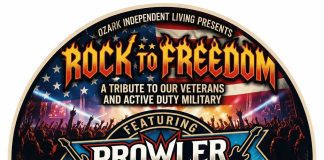 Rock to Freedom Free Concert by Ozark Independent Living Friday September 18th in West Plains