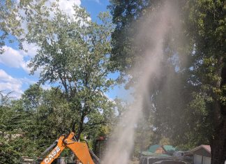Mammoth Spring Water Leak Located