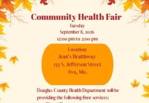Community Health Fair Set in Ava