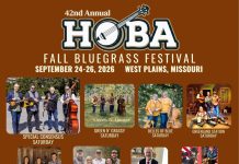 HOBA Fall Bluegrass Festival Starts Thursday in West Plains