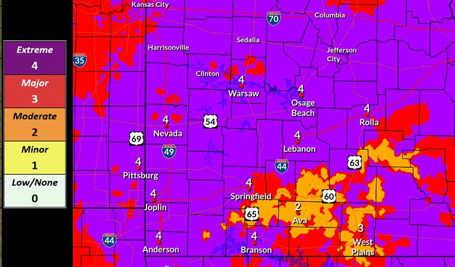 Heat Advisory Still in Effect until Friday; Latest Information Packet Here
