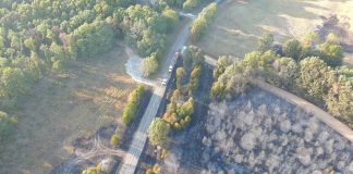 Wildfire Burns 64 Acres in Wright County
