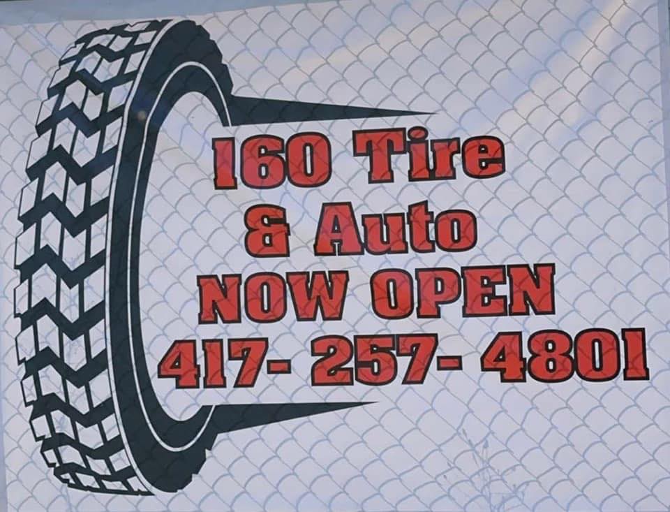 160 Tire and Auto logo