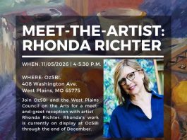 Current Art Display at OzSBI Includes “Meet the Artist” Event November 5th