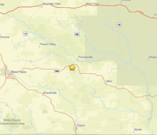 2.5 Magnitude Earthquake Reported Wednesday Morning Near Thomasville