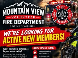 Mountain View Fire Department Looking for Volunteers
