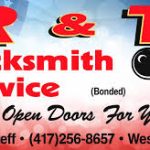 R&T Locksmith logo