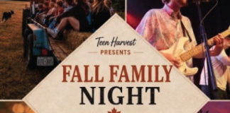Teen Harvest to host Fall Family Night