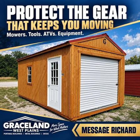 Graceland Portable Buildings logo