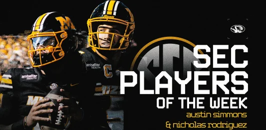 Simmons, Rodriguez Named SEC Players of the Week