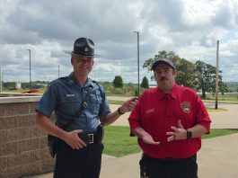 Halloween Safety with the Highway Patrol and the West Plains Fire Department