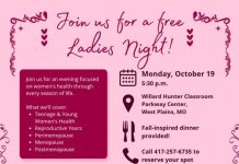 Ozarks Healthcare Ladies Night this Monday Evening